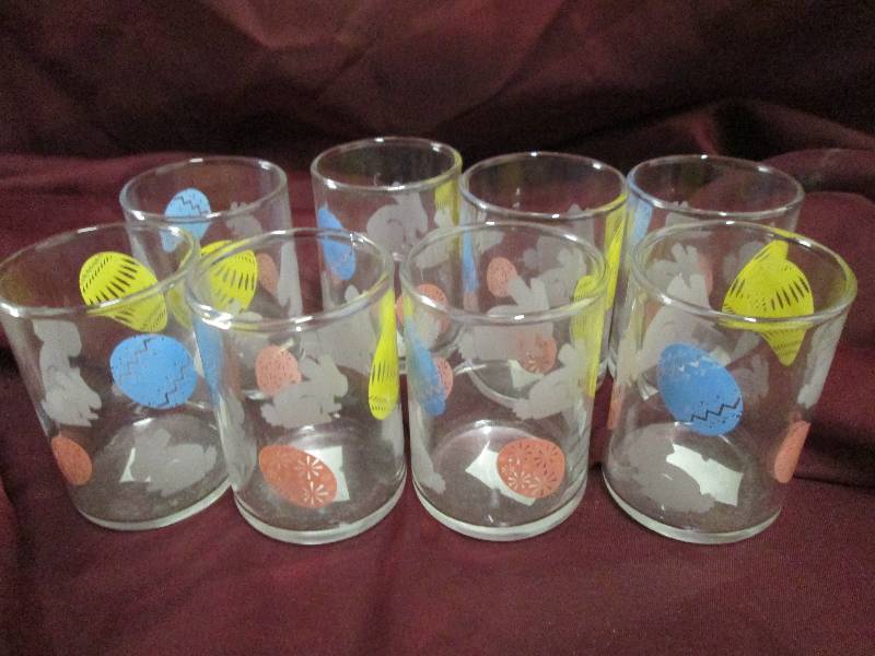 Easter Glass Tealight Holders- Set ...