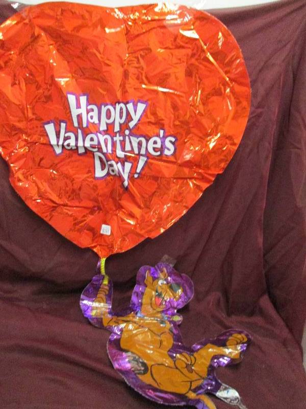 Happy Valentines Day Heart with Sc...
