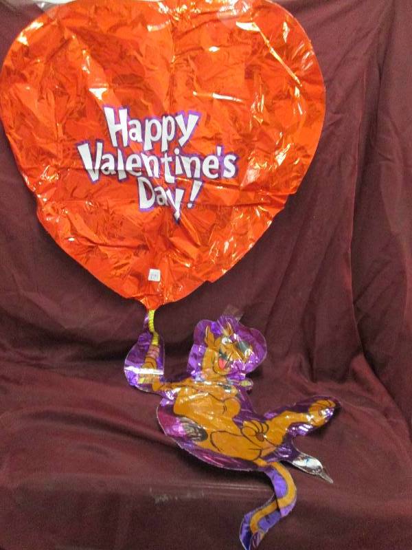 Happy Valentines Day Heart with Sc...