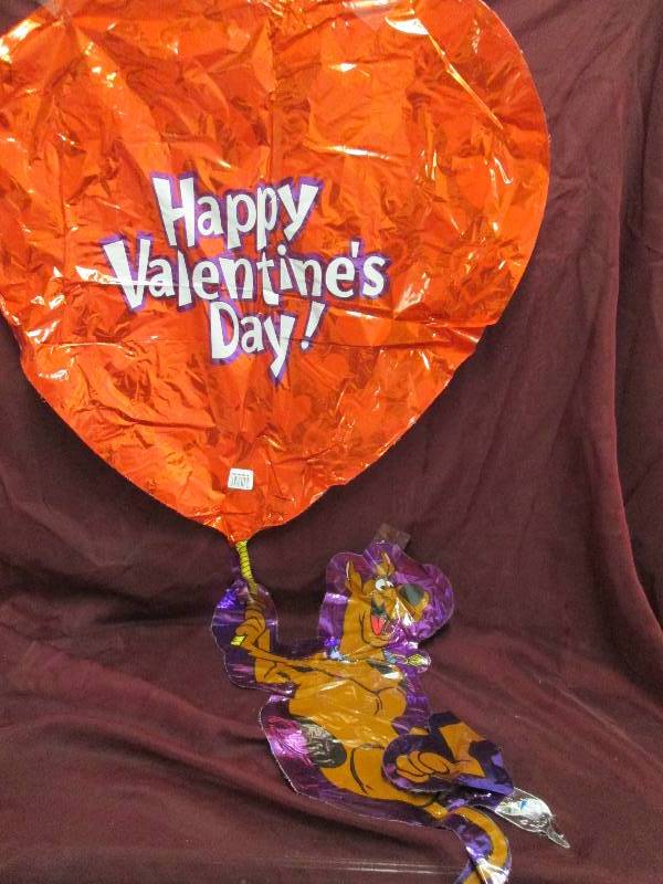 Happy Valentines Day Heart with Sc...