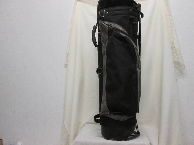 Black golf bag...
