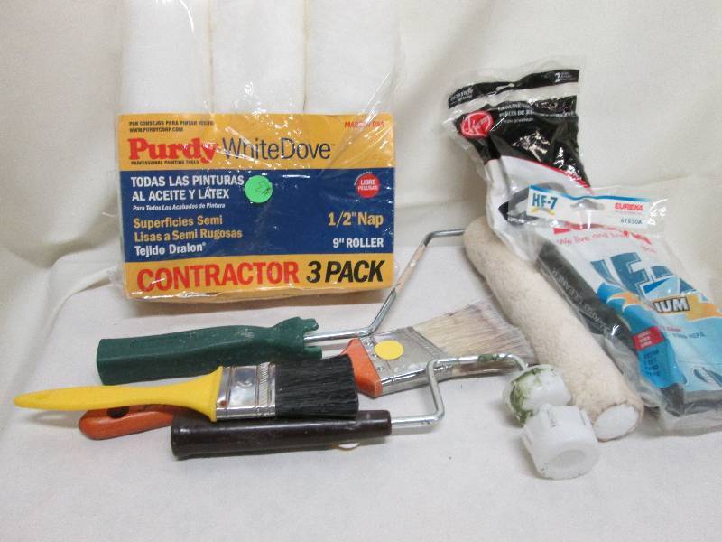 Painting supplies 1 reg roller hol...