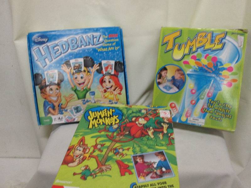 3 kids games...