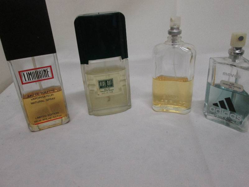 Assorted mens colognes...