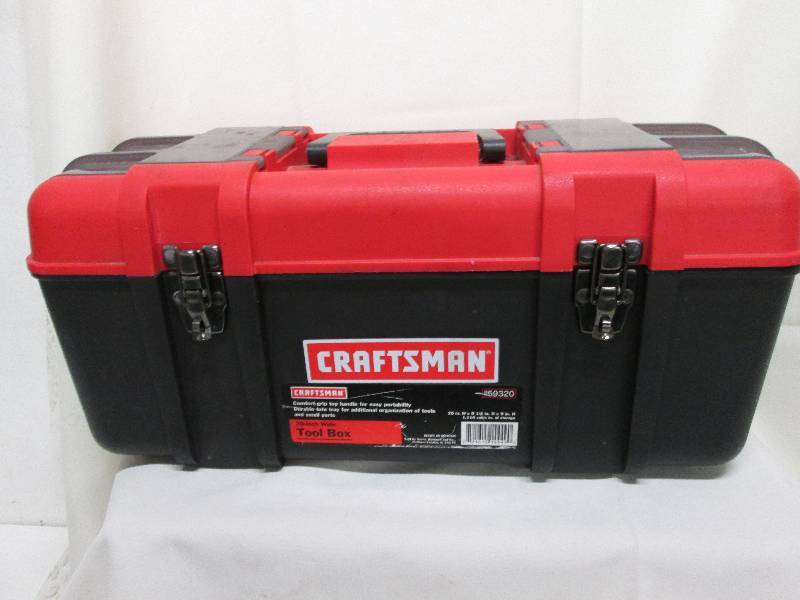 Craftsman 20 inch toolbox containin...