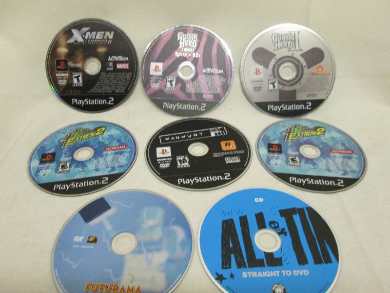 Play Station 2 games...