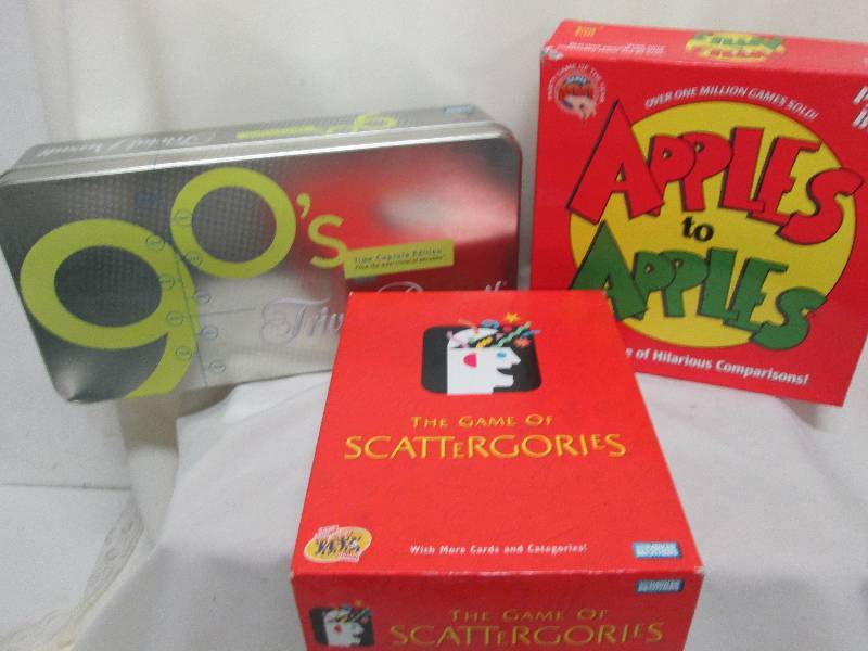3 family games...