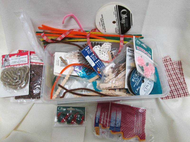 Grab bag of craft supplies...