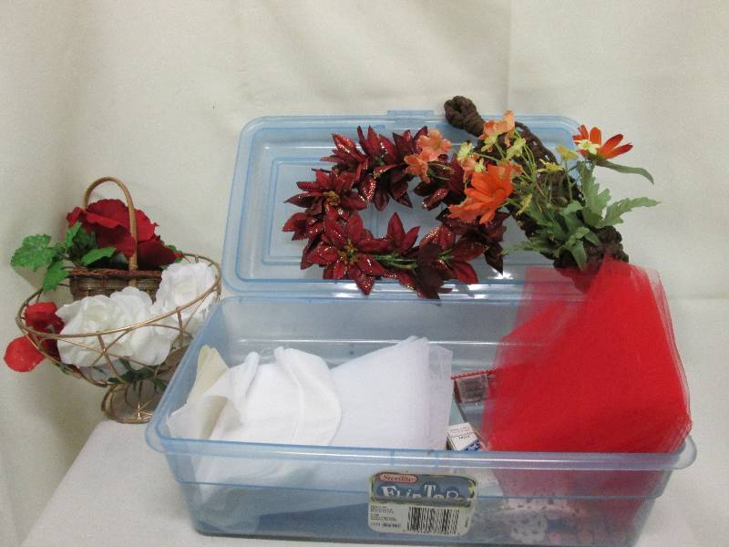 Crafting & floral supplies...