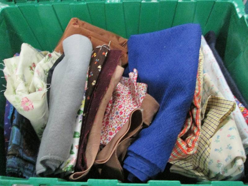Large lot fabric remnants...