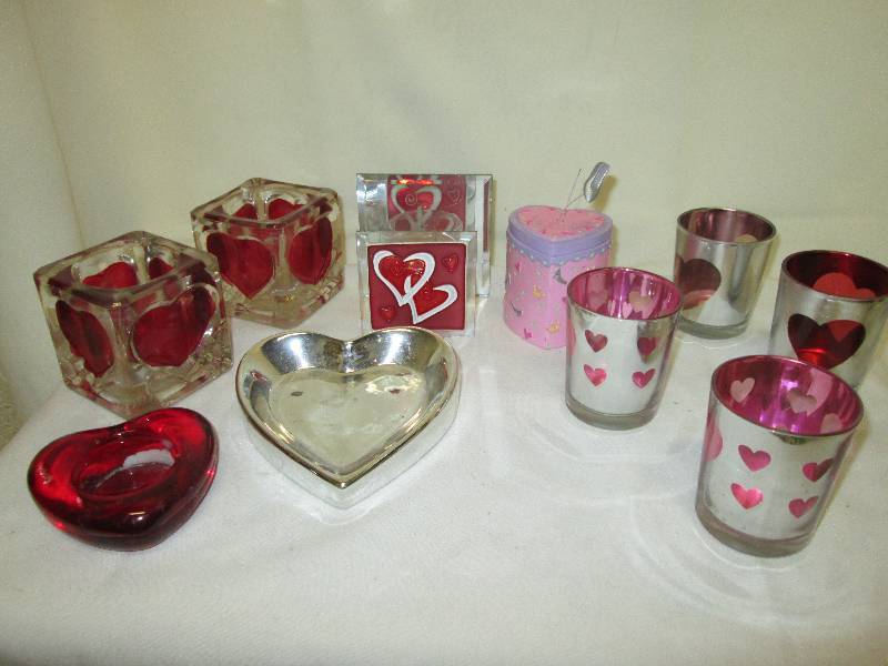 Valentines Day dcor & tealight h...