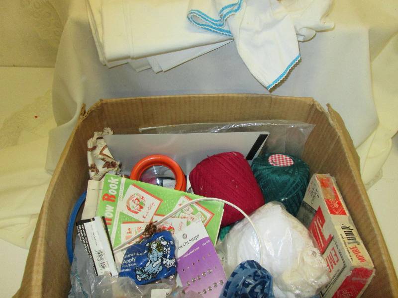 Craft and sewing supplies...