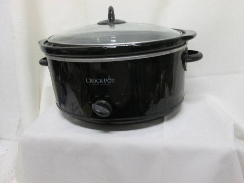 Extra large black Crock-Pot...