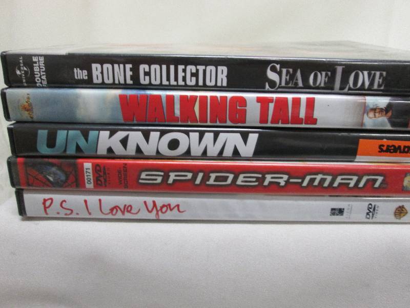 Lot of 5 DVD movies see picture for...