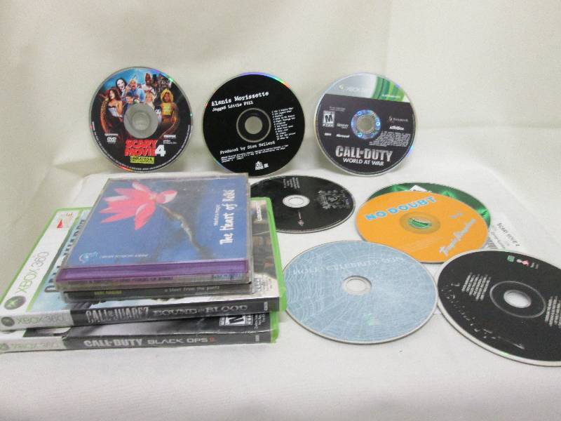Grab bag of games, movies & music...