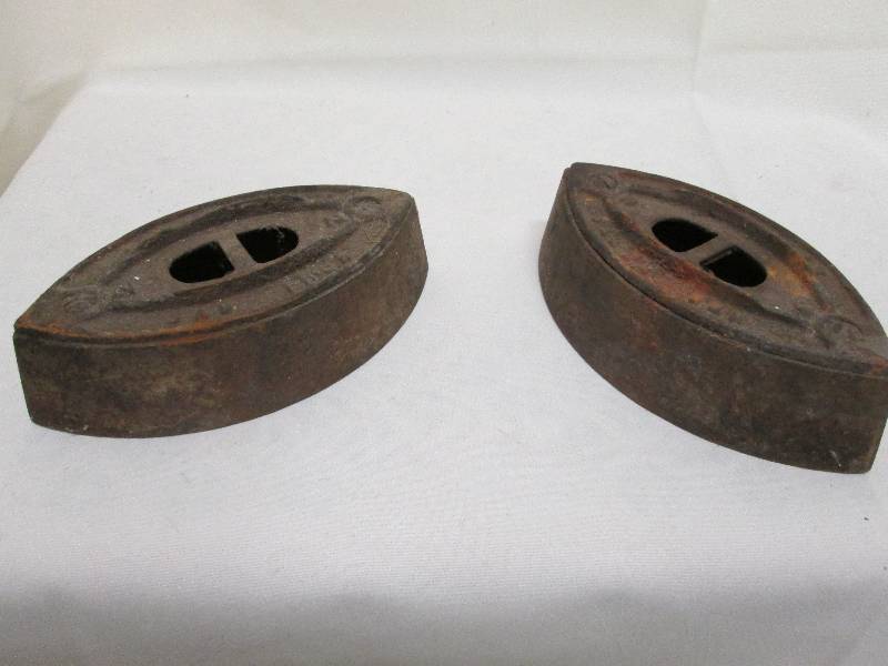 2 Antique Flatirons...