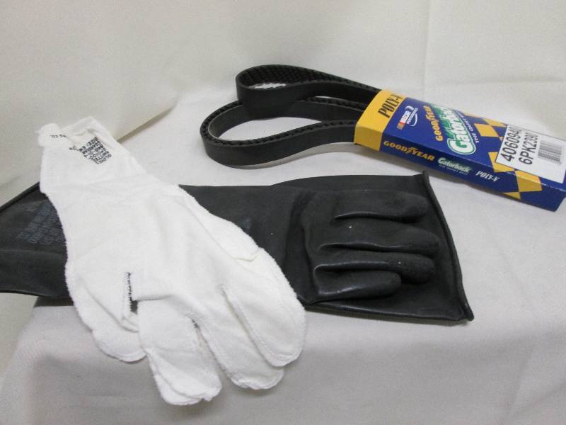 Poly V belt, Heavy duty rubber chem...