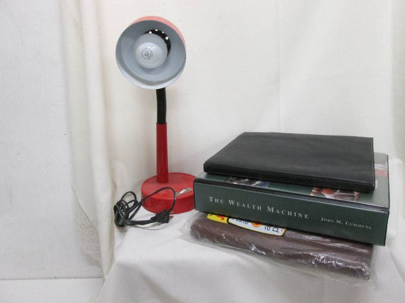 Red Desk Lamp, Photo album, Portfol...