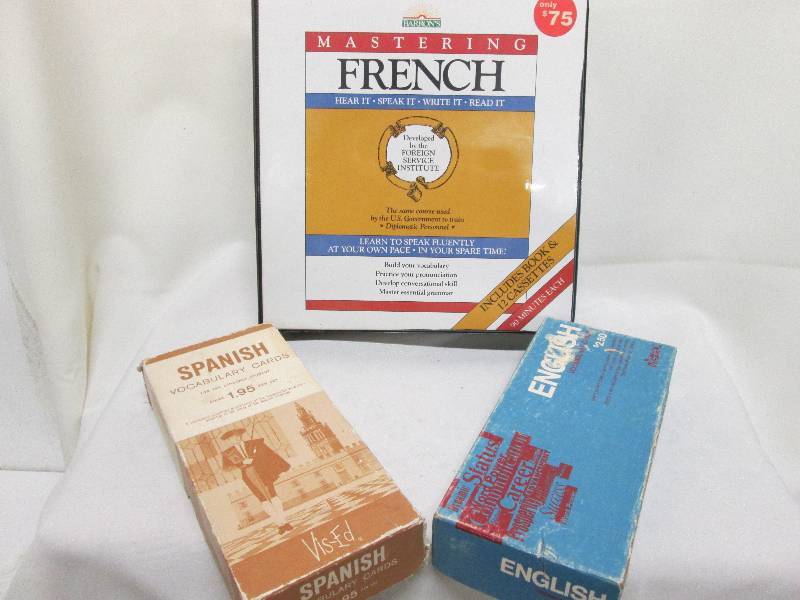 Language Pack French, English, Spa...
