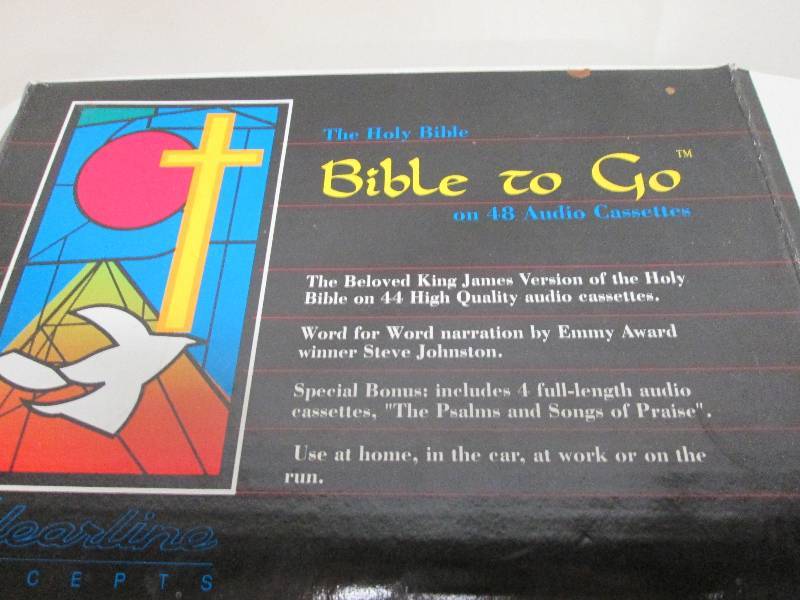 Bible To Go on 48 cassette tapes...