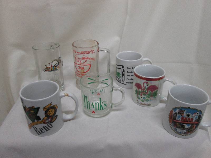 Lot of 7 assorted mugs...