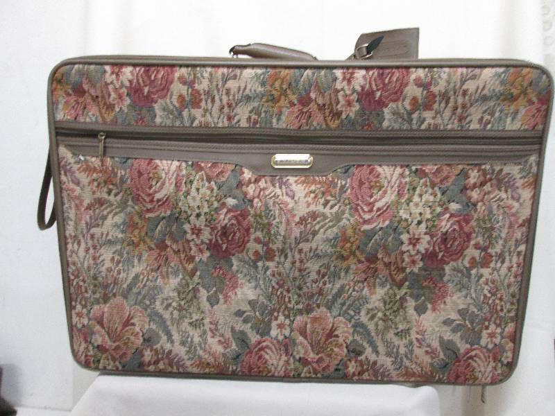 26 inch tapestry suitcase...