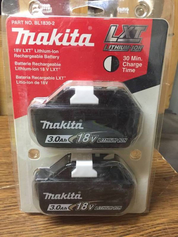 Makita 3.0AH Lithium-Ion Batteries