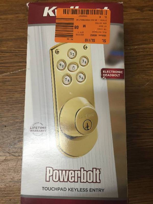Kwikset Powerbolt