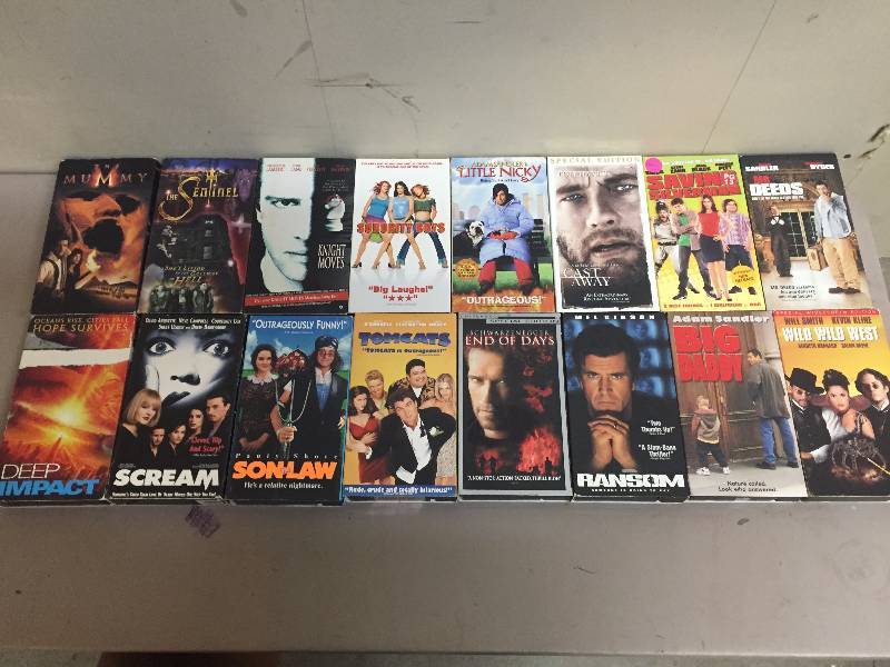 Lot of VHS Tapes