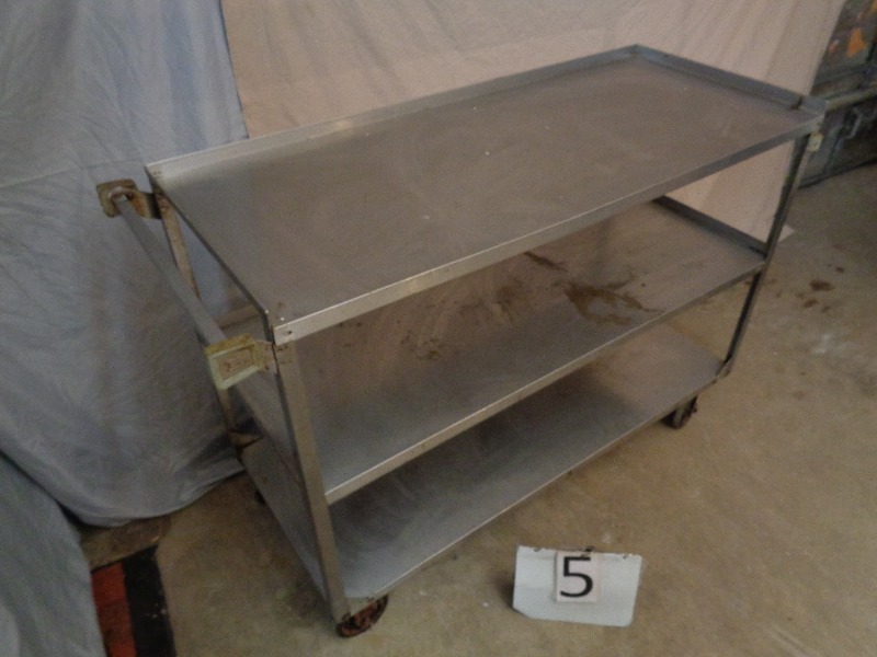 Stainless Steel Cart 3 Shelf