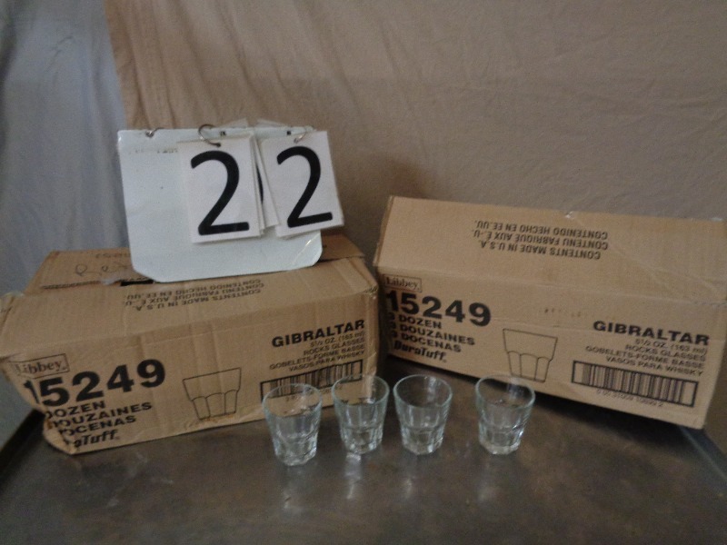 72 Libbey Rocks Glasses