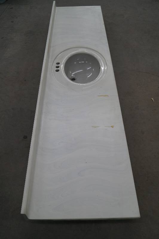 Marble Sink and Countertop