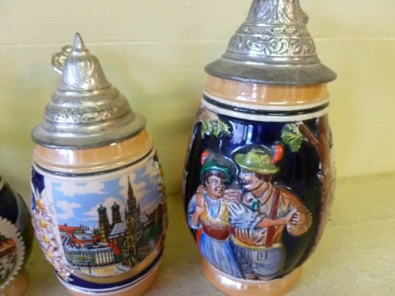 lot 49 image: Beer Steins