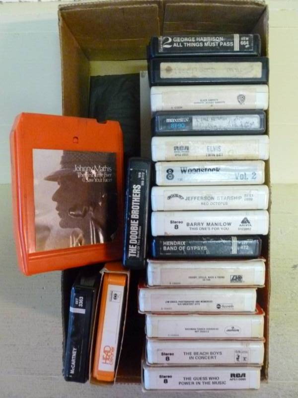 lot 93 image: Vintage 8 Track Tapes
