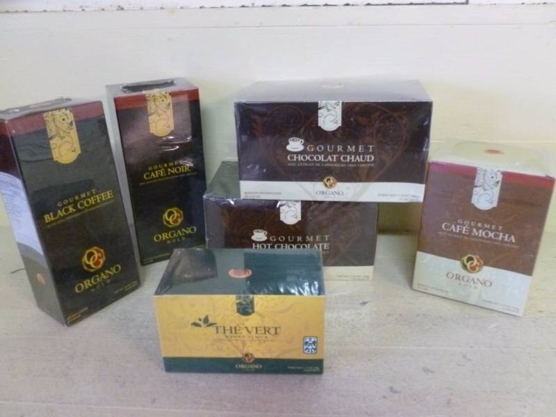 lot 129 image: Organo Gold Products