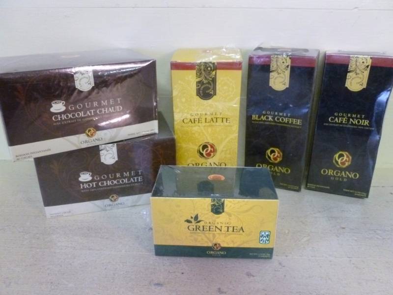 lot 130 image: Organo Gold Products