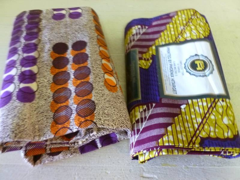 lot 152 image: Veritable Wax Fabric
