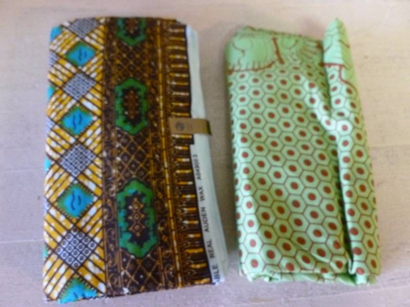 lot 161 image: Veritable Wax Fabric