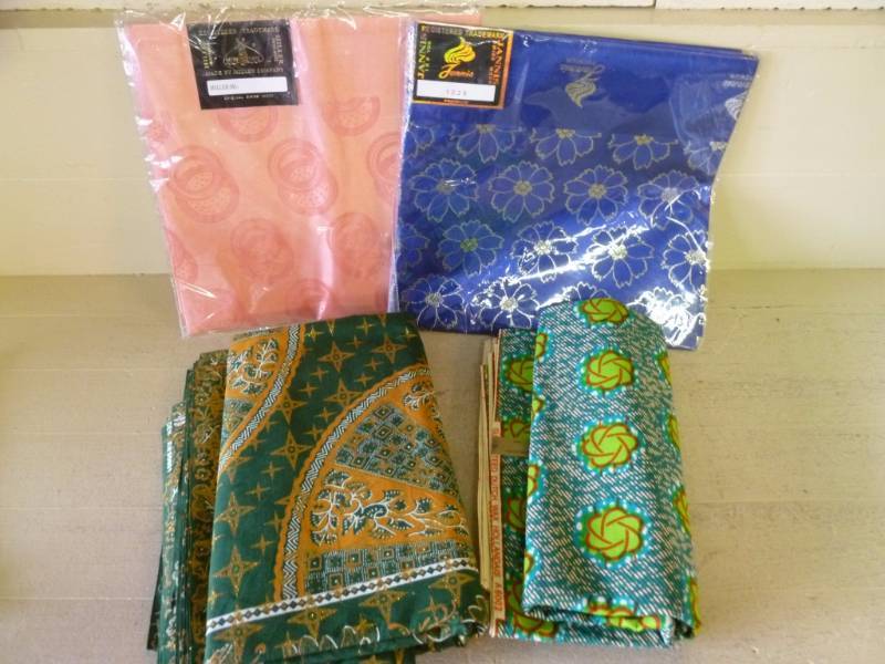 lot 165 image: Veritable Wax Fabric