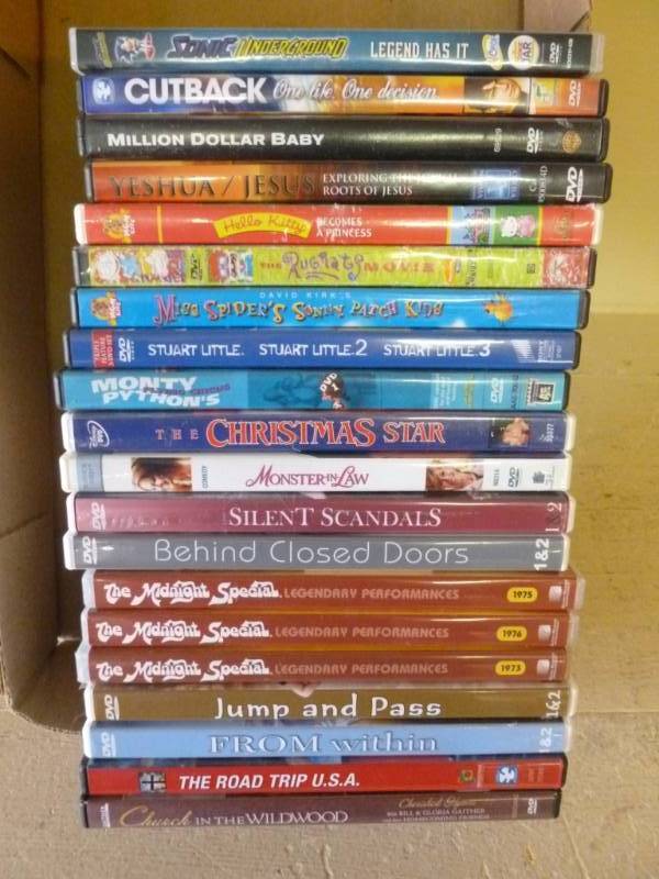 lot 173 image: DVD Movies