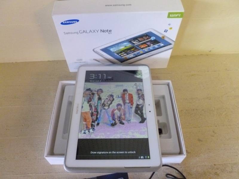 lot 202 image: Samsung Galaxy Note 10.1