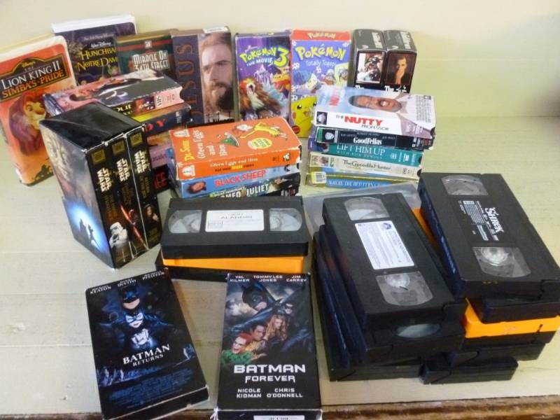 lot 317 image: VCR Movies