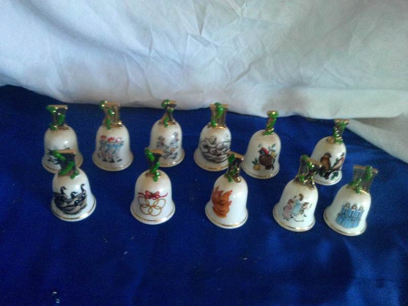 vintage christmas bells