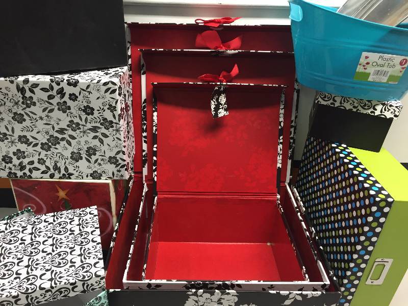 STORAGE BOXES