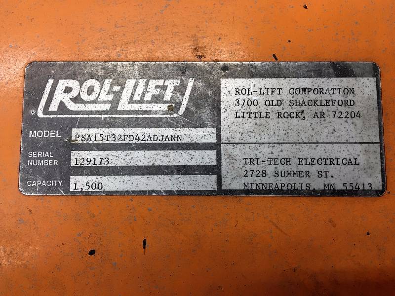 Rol-Lift Fork Lift