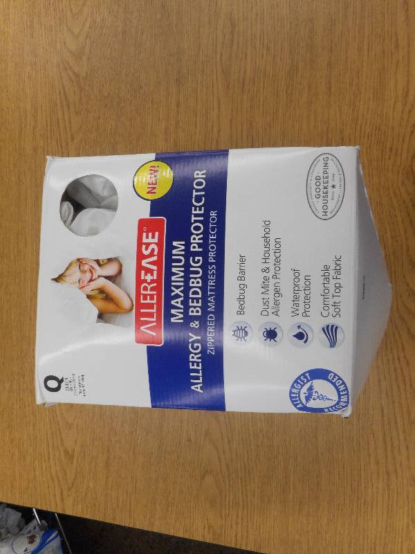 lot 13 image: ALLEREASE MAXIMUM ALLERGY AND BEDBUG PROTECTOR QUEEN