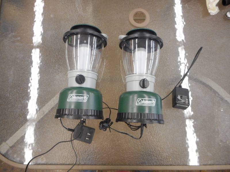 lot 22 image: LOT OF 2 COLEMAN LANTERNS