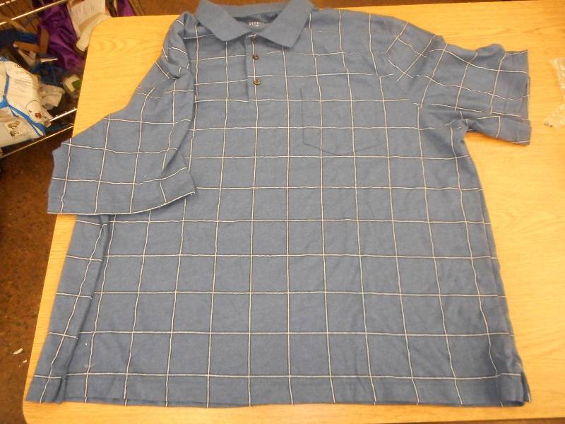 lot 27 image: GEORGE 3 BUTTON POLO SHIRT 2XL