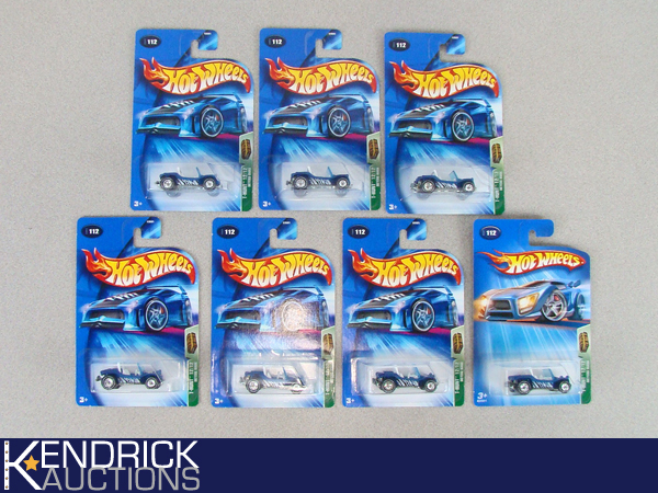 7 MINT ON CARD Hot Wheels 2004 Meyers Manx Treasure Hunt Cars