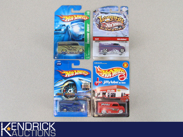 4 MINT ON CARD Hot Wheels Dairy Delivery Trucks with Treasure Hunt